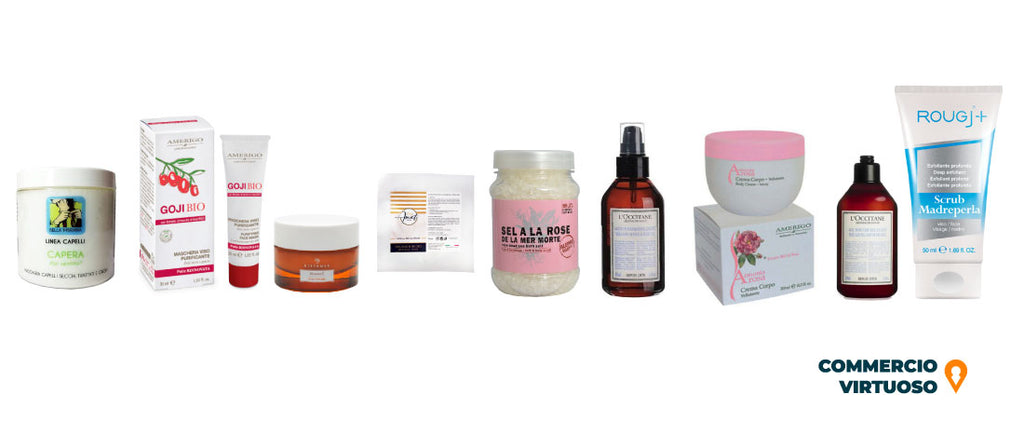 prodotti di bellezza creme e maschere per la cura del corpo del viso e dei capelli