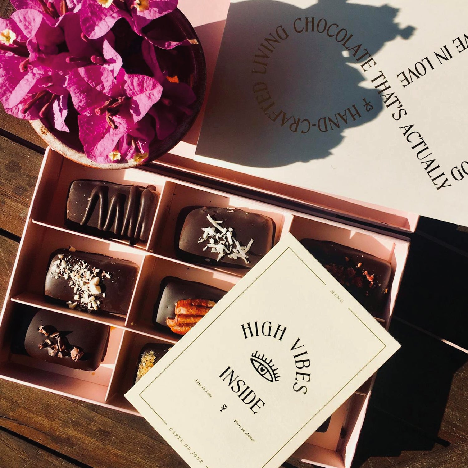 Cesti regalo con cioccolato