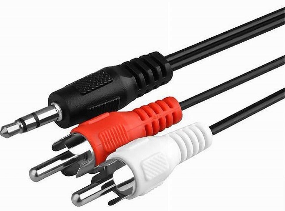 Cavo Audio RCA Maschio-maschio 0.5m, Rame OFC Per TV E Amplificatori