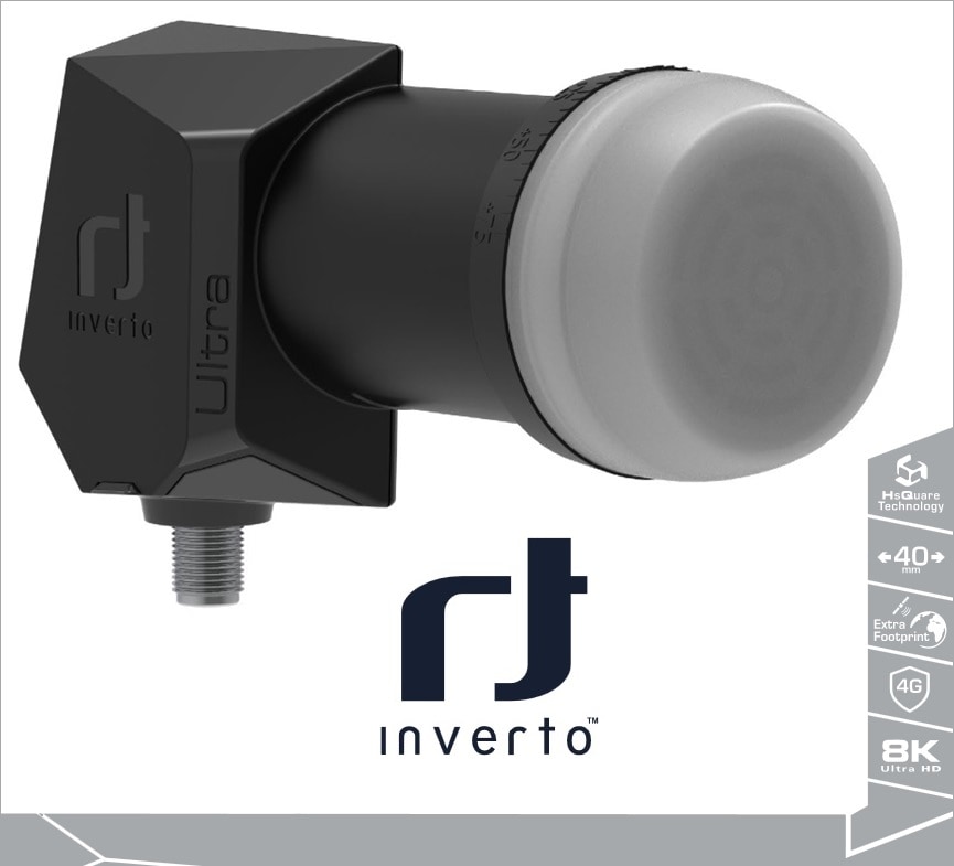 LNB Universale SLx A 2 Uscite Per Parabola, Compatibile 4K UHD E Full HD, Resistente Alle Intemperie, Facile Da Installare
