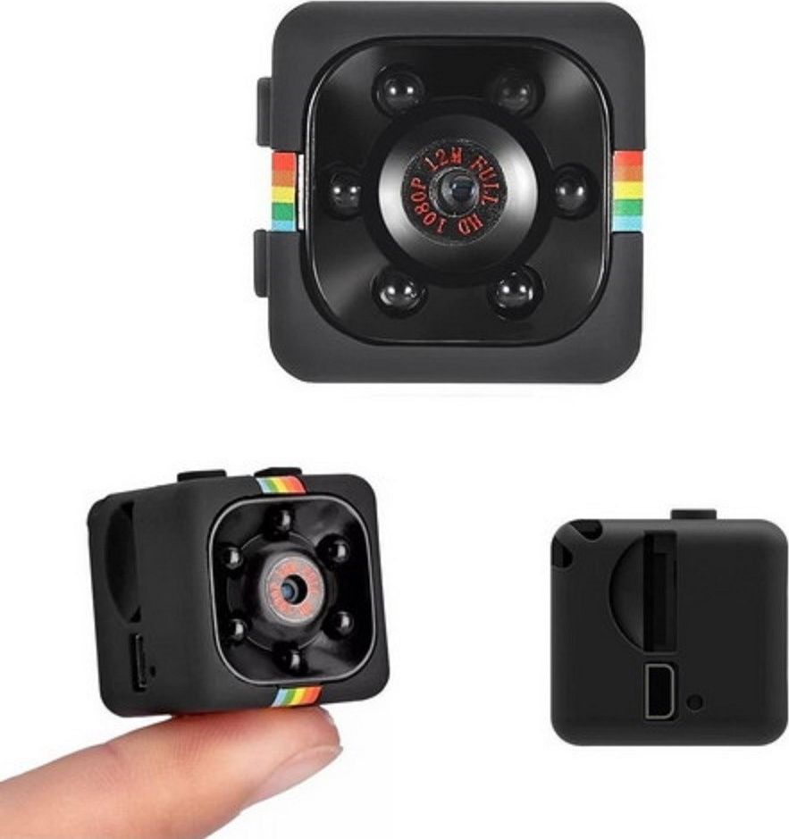 Mini Telecamera CCTV HD 170° Grandangolare, Impermeabile IP66 Per Auto, Retrovisore O Sorveglianza