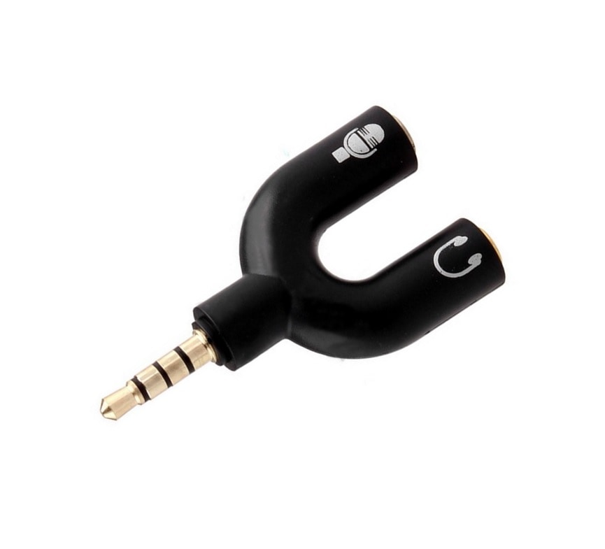 Splitter per jack audio da 3,5 mm, cavo splitter Aux per cuffie stereo da 3,5 mm maschio a femmina con doppia spina per laptop, tablet, smartphone, Sa | Leroy Merlin